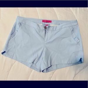 Lilly Pulitzer shorts size 6 blue